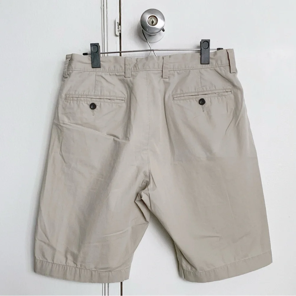 J. Crew Club tan chino shorts 11” classic preppy resort vacation beach summer 30